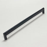 Black Wood and Metal "Crossing" Cabinet Knob and Drawer Handles - Forge Hardware Studio
