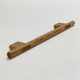 Lacquered Oak "Join" Wood Cabinet Knobs and Drawer Handles - Forge Hardware Studio