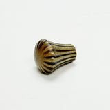 Fluted Antique Brass "Jewel" Ridge Cabinet Knobs and Pulls - Forge Hardware Studio