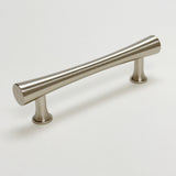 Brushed Nickel Cabinet Hardware "Collin" Drawer Pulls and Cabinet Knobs - Forge Hardware Studio