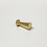 McCobb Style Polished Brass Mid-Century Modern Cabinet Knob - Forge Hardware Studio