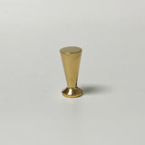 McCobb Style Polished Brass Mid-Century Modern Cabinet Knob - Forge Hardware Studio