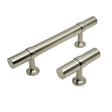 Smooth T-Bar "Contemporary" Satin Nickel Knobs and Pulls - Forge Hardware Studio