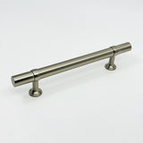 Smooth T-Bar "Contemporary" Satin Nickel Knobs and Pulls - Forge Hardware Studio