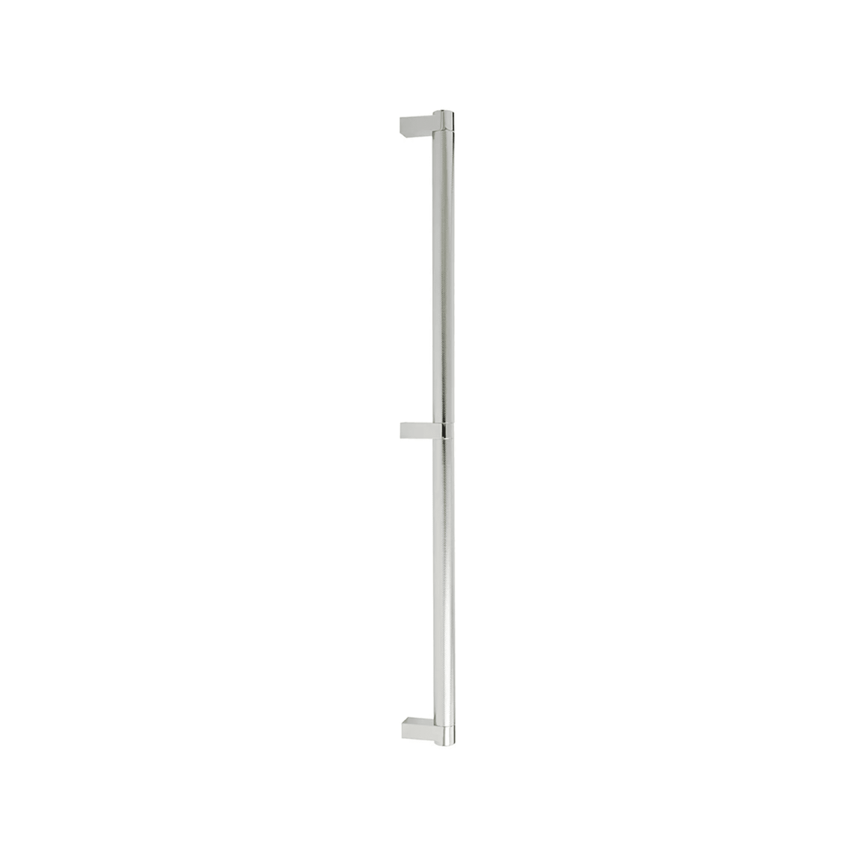 Knurled Polished Nickel Cabinet Knobs and Drawer Pulls - Forge Hardware Studio