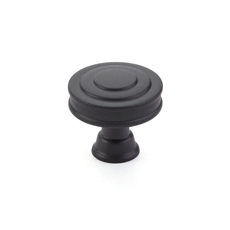 Matte Black "Elite Geometric" Cabinet Knobs and Drawer Pulls - Forge Hardware Studio