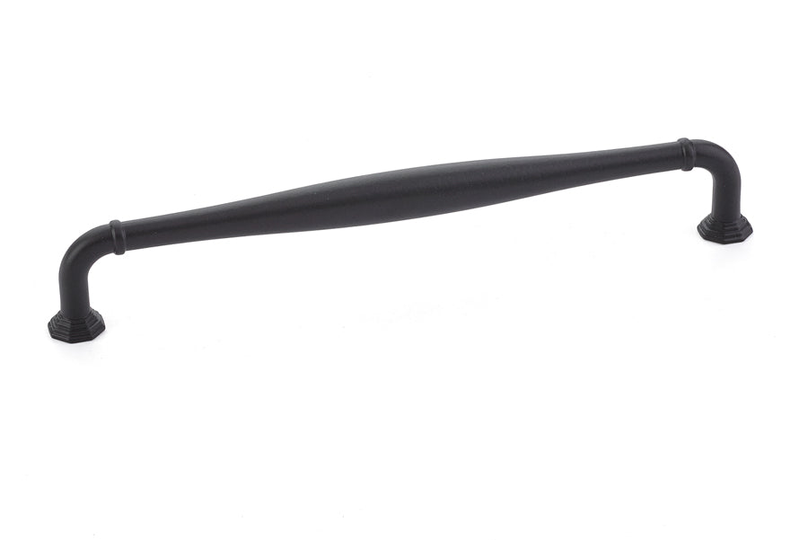 Matte Black "Elite Geometric" Cabinet Knobs and Drawer Pulls - Forge Hardware Studio