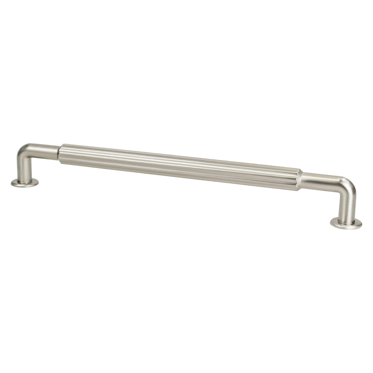 Brushed Nickel "Canopy" Cabinet Knob and Drawer Pulls - Forge Hardware Studio
