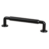 Matte Black "Canopy" Cabinet Knob and Drawer Pulls - Forge Hardware Studio