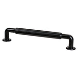 Matte Black "Canopy" Cabinet Knob and Drawer Pulls - Forge Hardware Studio