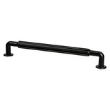 Matte Black "Canopy" Cabinet Knob and Drawer Pulls - Forge Hardware Studio