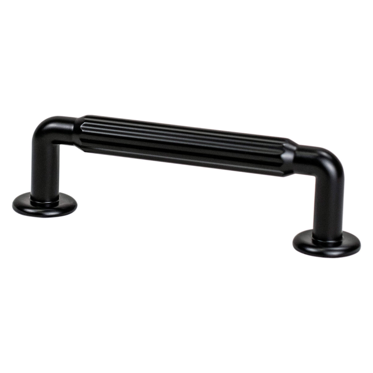 Matte Black "Canopy" Cabinet Knob and Drawer Pulls - Forge Hardware Studio