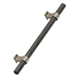 Dark Wood and Bronze "Bond" T-Bar Dual Finish Knob and Pulls (Copy) - Euro • Knobs
