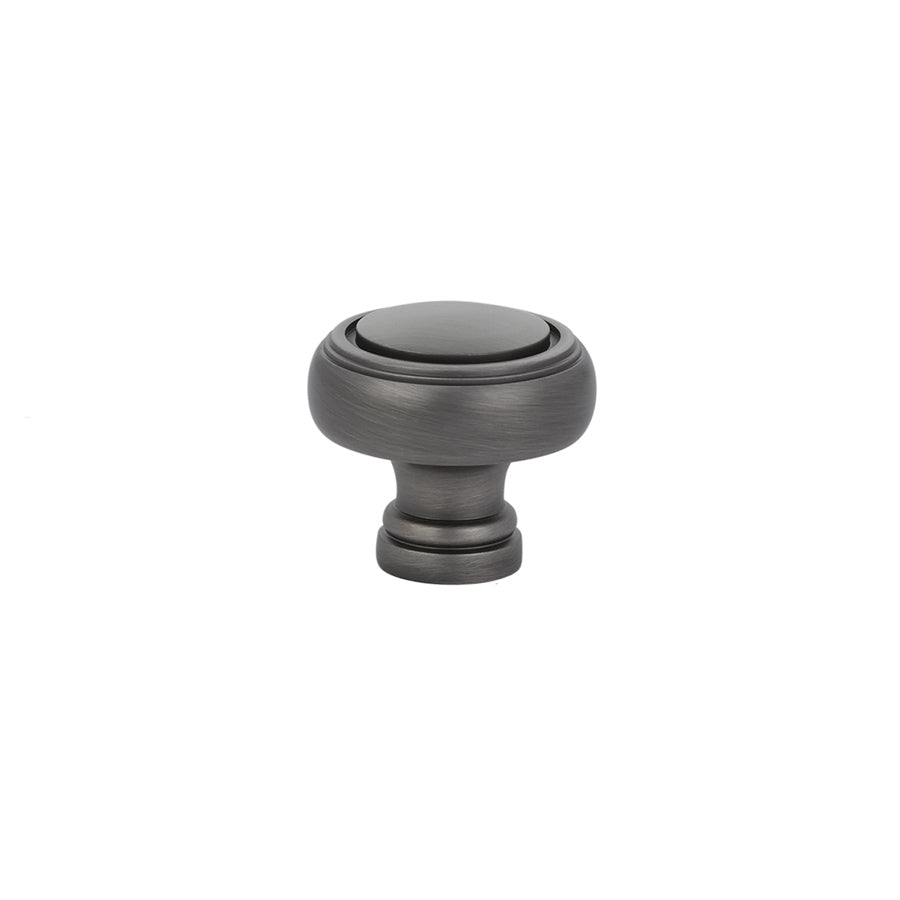 Pewter "Heritage No.2" Cabinet Knobs and Wire Pulls - Forge Hardware Studio