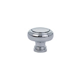 Polished Chrome "Heritage No.2" Cabinet Knobs and Wire Pulls - Forge Hardware Studio