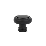 Matte Black "Heritage No.2" Cabinet Knobs and Wire Pulls - Forge Hardware Studio