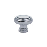 Polished Chrome "Heritage No.2" Cabinet Knobs and Wire Pulls - Forge Hardware Studio
