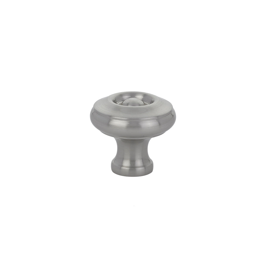 Satin Nickel "Heritage No.2" Cabinet Knobs and Wire Pulls - Forge Hardware Studio