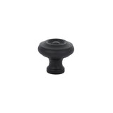 Matte Black "Heritage No.2" Cabinet Knobs and Wire Pulls - Forge Hardware Studio
