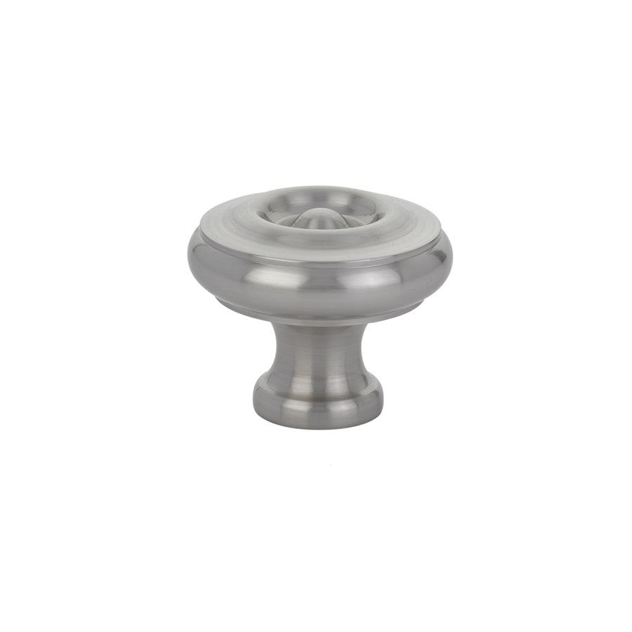 Satin Nickel "Heritage No.2" Cabinet Knobs and Wire Pulls - Forge Hardware Studio