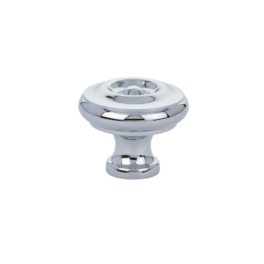 Polished Chrome "Heritage No.2" Cabinet Knobs and Wire Pulls - Forge Hardware Studio