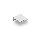 Polished Chrome "Dina" Tab Finger Drawer Pulls - Forge Hardware Studio