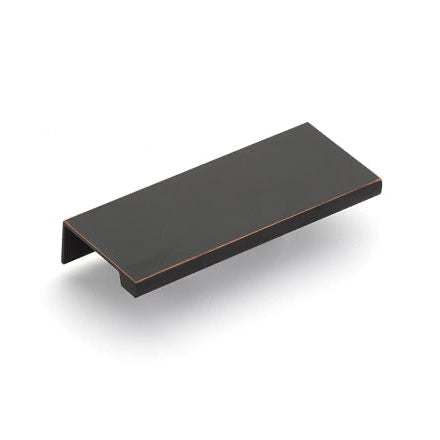 Oil Rubbed Bronze "Dina" Tab Finger Drawer Pulls - Forge Hardware Studio