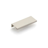 Polished Nickel "Dina" Tab Finger Drawer Pulls - Forge Hardware Studio
