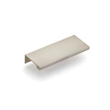 Satin Nickel "Dina" Tab Finger Drawer Pulls - Forge Hardware Studio