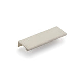 Satin Nickel "Dina" Tab Finger Drawer Pulls - Forge Hardware Studio