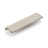Satin Nickel "Dina" Tab Finger Drawer Pulls - Forge Hardware Studio