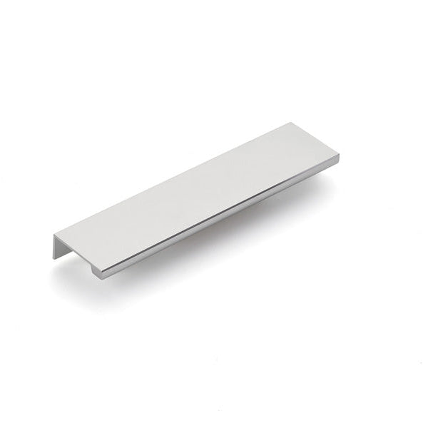 Polished Chrome "Dina" Tab Finger Drawer Pulls - Forge Hardware Studio