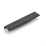 Oil Rubbed Bronze "Dina" Tab Finger Drawer Pulls - Forge Hardware Studio