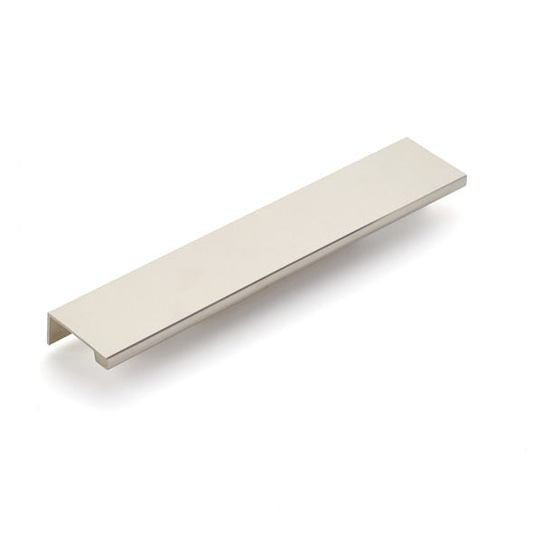 Polished Nickel "Dina" Tab Finger Drawer Pulls - Forge Hardware Studio