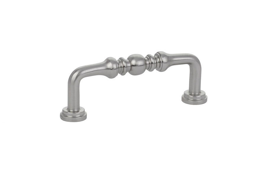 Satin Nickel "Heritage" Cabinet Drawer Pulls - Kitchen Drawer Handles - Forge Hardware Studio