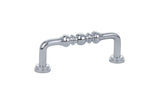 Polished Chrome "Heritage" Cabinet Drawer Pulls - Kitchen Drawer Handles - Forge Hardware Studio