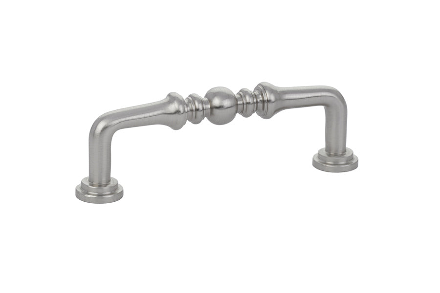 Satin Nickel "Heritage" Cabinet Drawer Pulls - Kitchen Drawer Handles - Forge Hardware Studio