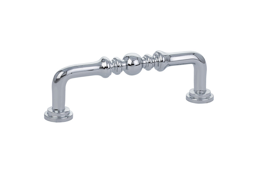 Polished Chrome "Heritage" Cabinet Drawer Pulls - Kitchen Drawer Handles - Forge Hardware Studio