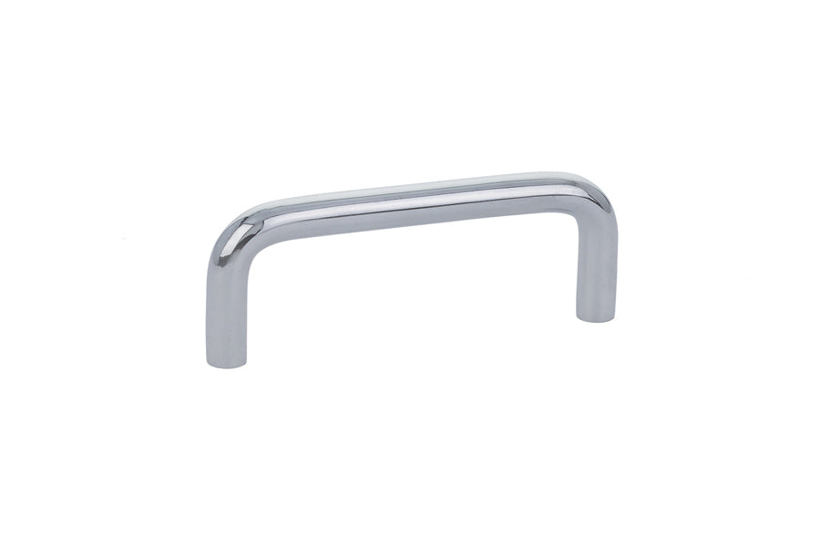 Polished Chrome "Heritage No.2" Cabinet Knobs and Wire Pulls - Forge Hardware Studio