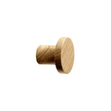 Lacquered Oak Wood "Pinta" Cabinet Knob and Drawer Pulls - Forge Hardware Studio