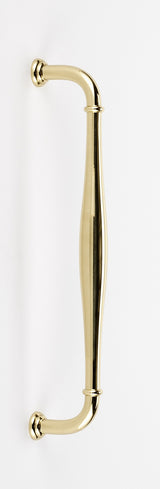 Transitional Polished Brass "Perry" Cabinet Knobs and Drawer Pulls