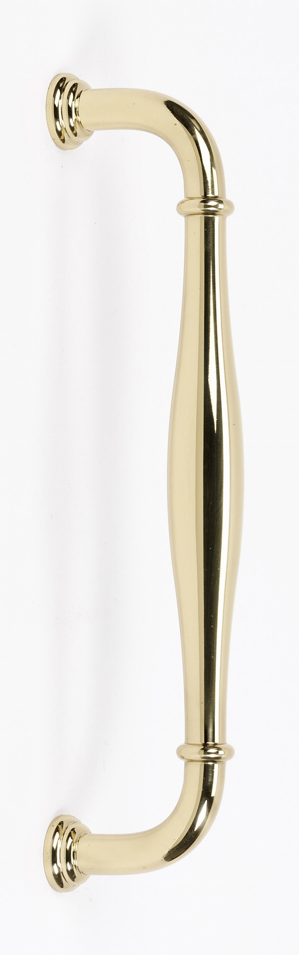 Transitional Polished Brass "Perry" Cabinet Knobs and Drawer Pulls