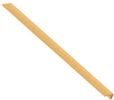 Polished Brass "Graham" Tab Drawer Pull - Forge Hardware Studio
