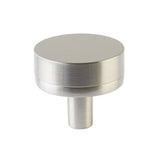 Smooth T-Bar Satin Nickel Cabinet Knobs and Drawer Pulls - Forge Hardware Studio