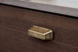 Bronze Antique "Equester" Cup and Drawer Pulls - Forge Hardware Studio