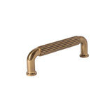 French Brass "ES Fluted" Round Knobs and Pulls