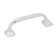 Polished Nickel "Ren" Drawer Pull - Forge Hardware Studio