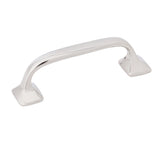 Polished Nickel "Ren" Drawer Pull - Forge Hardware Studio