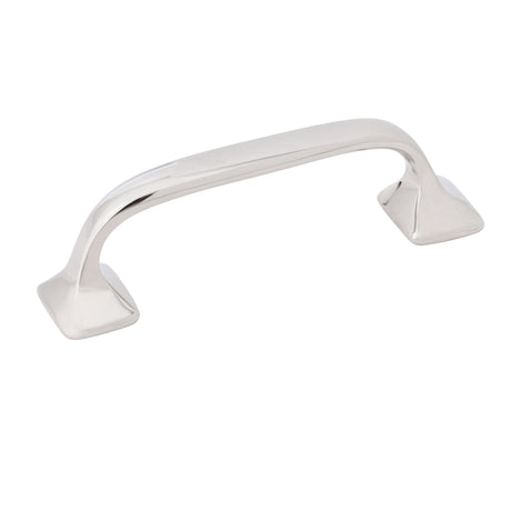 Polished Nickel "Ren" Drawer Pull - Forge Hardware Studio
