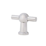 Polished Nickel "Elodie" T-Knob and Drawer Pull - Forge Hardware Studio